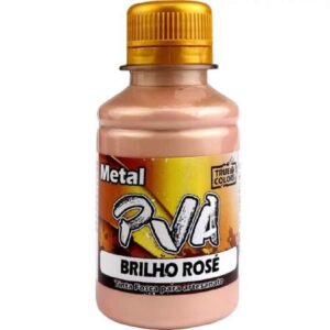 True Colors Tinta Pva Metal 250ml - Brilho Rose