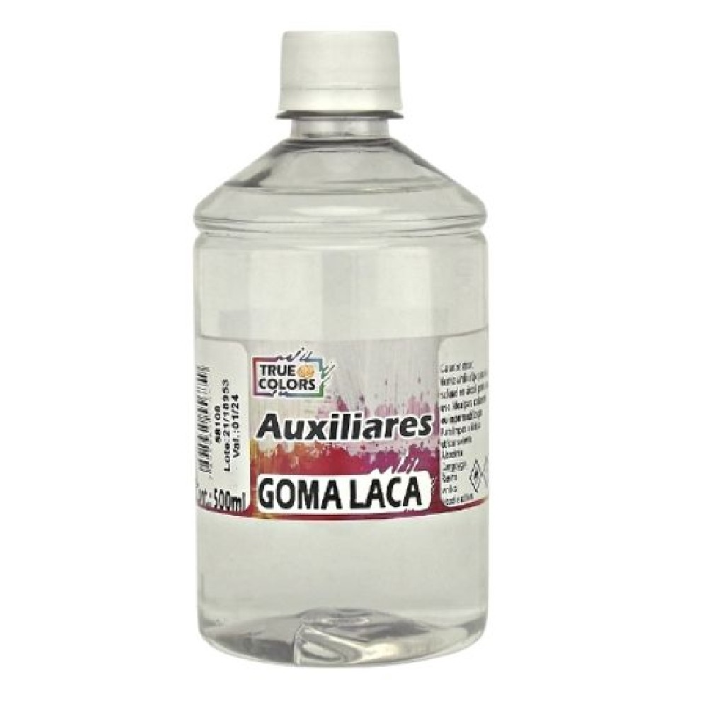 True Colors Goma Laca Alcool 500ml True Colors Goma Laca Alcool 500ml