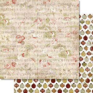 Litoarte Scrapbook Natal Dupla Face Coleção Natal Vintage