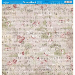 Litoarte Scrapbook Natal Dupla Face Coleção Natal Vintage