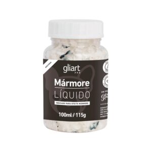 Gliart Marmore Liquido- Branco Carrara 115g