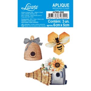 Litoarte Aplique Em Papel E Mdf - Colecao Doces