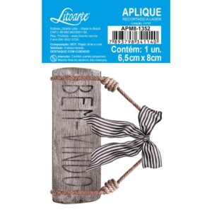Litoarte Aplique Em Papel E Mdf - Colecao Farm