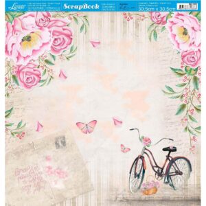 Litoarte Papel Para Scrapbook Dupla Face- By Lili