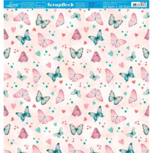 Litoarte Papel Para Scrapbook Dupla Face- By Lili