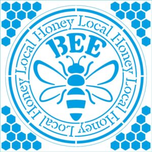 Litoarte Stencil 14x14 - Colecao Doces Momentos Bee