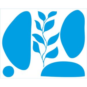 Litoarte Stencil Retangular 20x25cm - Arte Organica