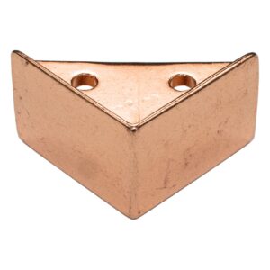 Pezinho Cantoneira Enfeite Cobre Decorativo Pacote Com 4