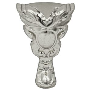 Pezinho Decorativo Enfeite Niquelado Pacote Com 4