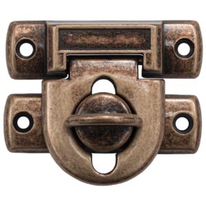 Fecho Cadeado Enfeite Cobre Velho