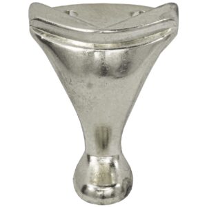 Pezinho Tradicional Liso Enfeite Niquelado Pacote Com 4