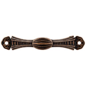 Puxador Detalhe Oval Enfeite Cobre Velho